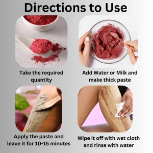 Glivia Rose Wax Powder for Hair Removal – Herbal, Painless & Chemical-Free Solution for Women – Full Body, Bikini, Face, and Underarm Hair Removal – No Skin Irritation or Rashes – (Pack of 2, 100g Each)