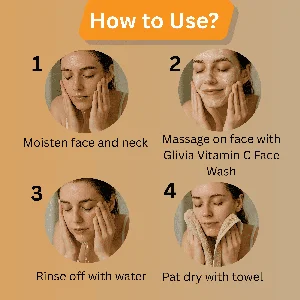 Glivia Oily Skin Face Wash Man and Women Cleanser Facewash Men For Dry Combination Acne Prone Oil Control Serum Acne Face Wash Woman and Pimple Scrub Care Detan Tan Vitamin C Facewash For Oily Skin